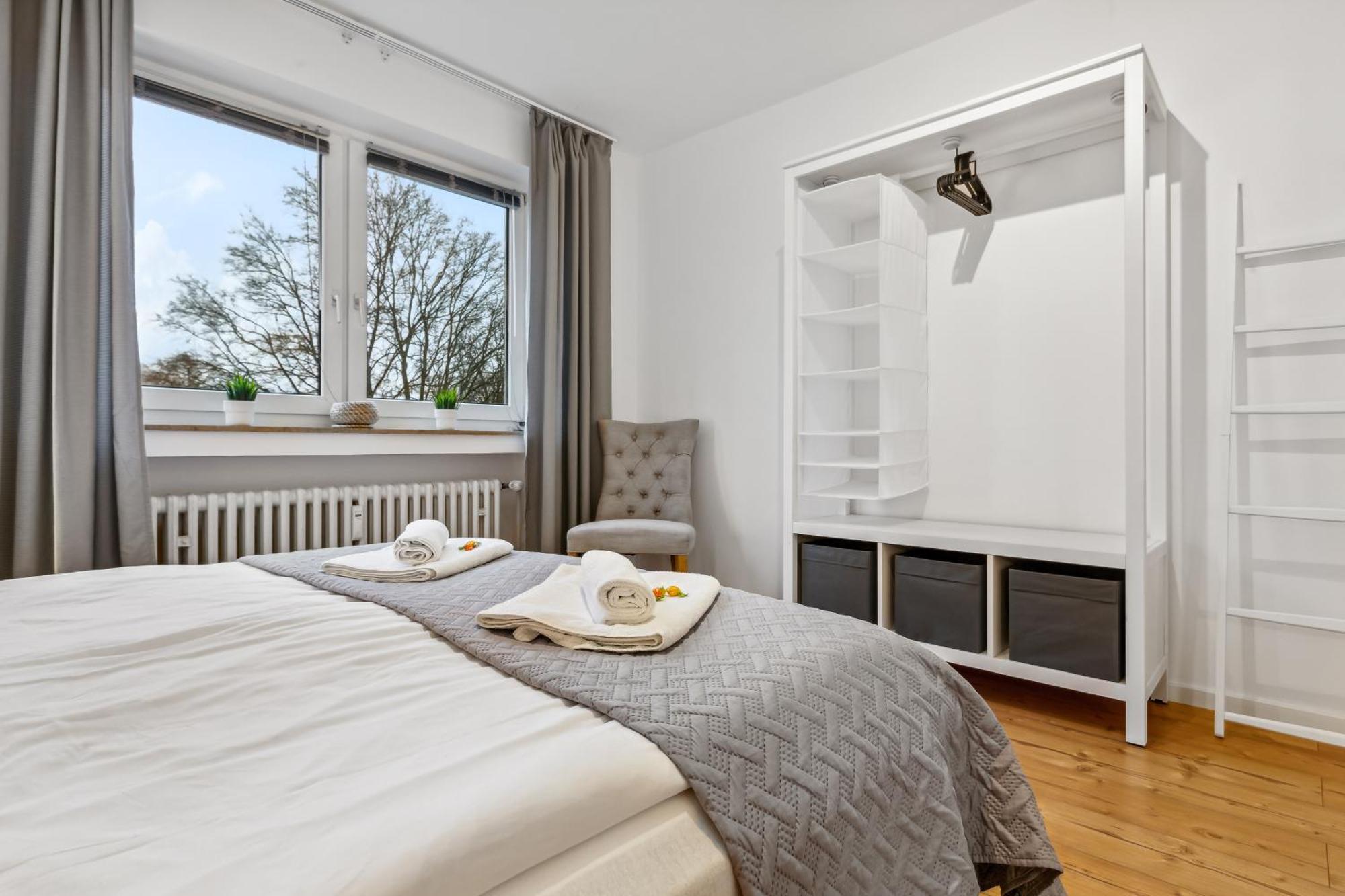 Apartment 3 Zimmer, 68qm, Parkplatz, Messe Dus, Logport, Duisport